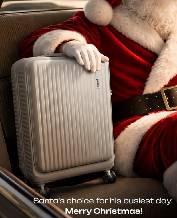 Made for travel, approved by Santa.
