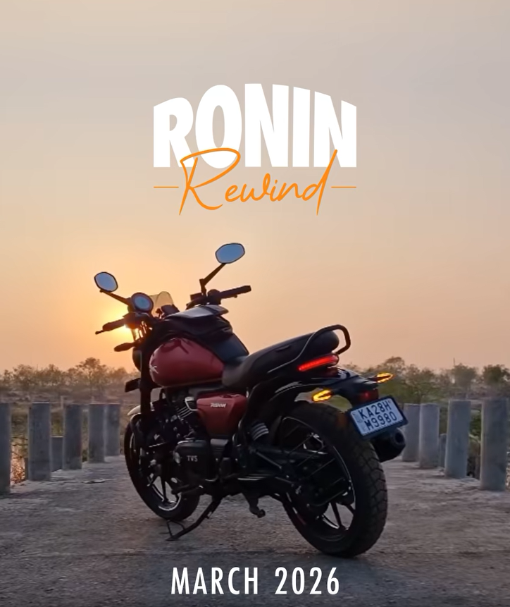 Spotted: Ronin in its element.