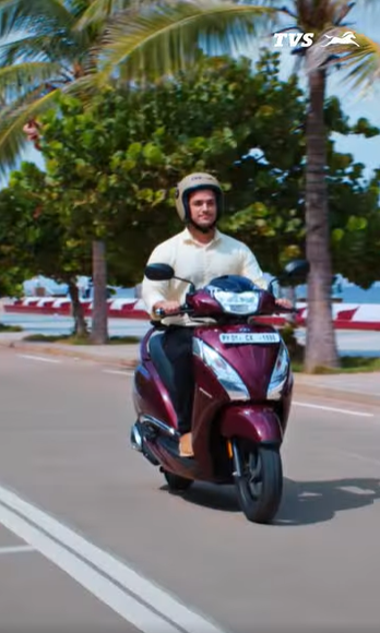 TVS Jupiter, always with you.