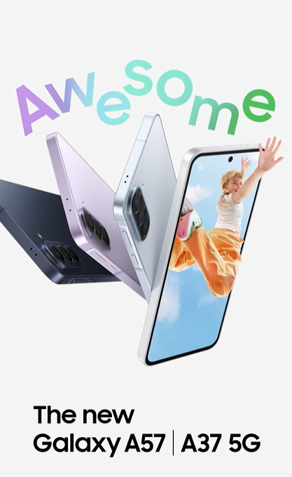 Say hi to the new #GalaxyA57 and #GalaxyA37 5G!