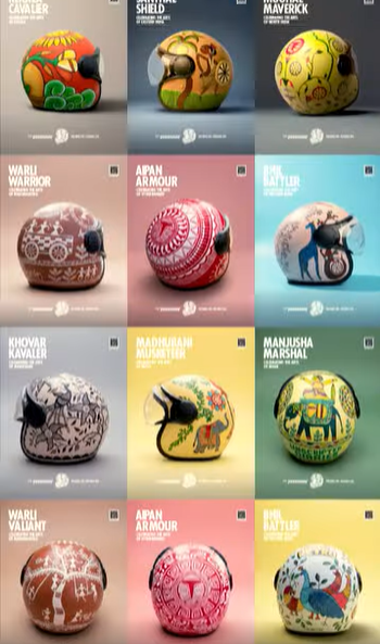 What started as an idea to protect riders and preserve art