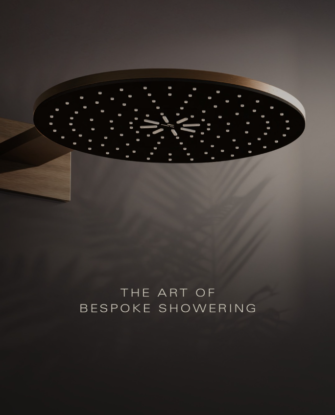 A shower experience composed in calm