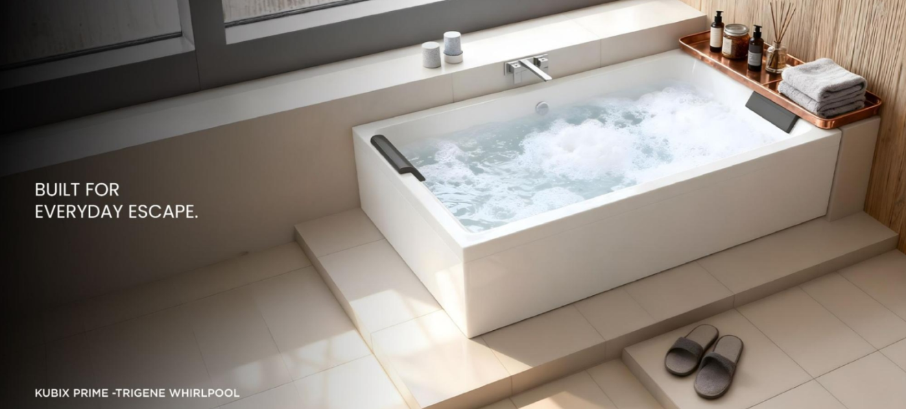 Jaquar Trigene Whirlpool Bathtub: A Complete Design & Wellness Guide
