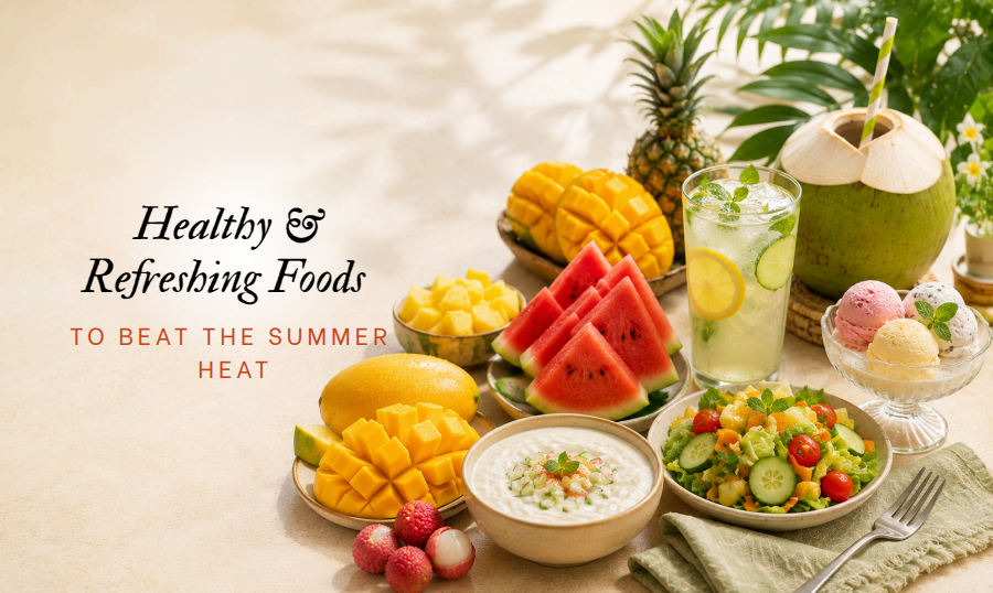 Healthy & Refreshing Foods to Beat the Summer Heat
