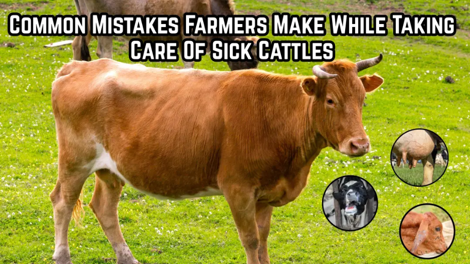 Common Mistakes Farmers Make While Taking Care of Sick Cattle Common Mistakes Farmers Make While Taking Care of Sick Cattle