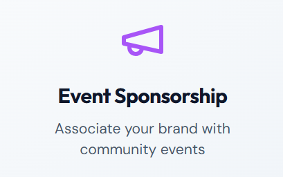 Event Sponsorship