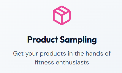 Product Sampling