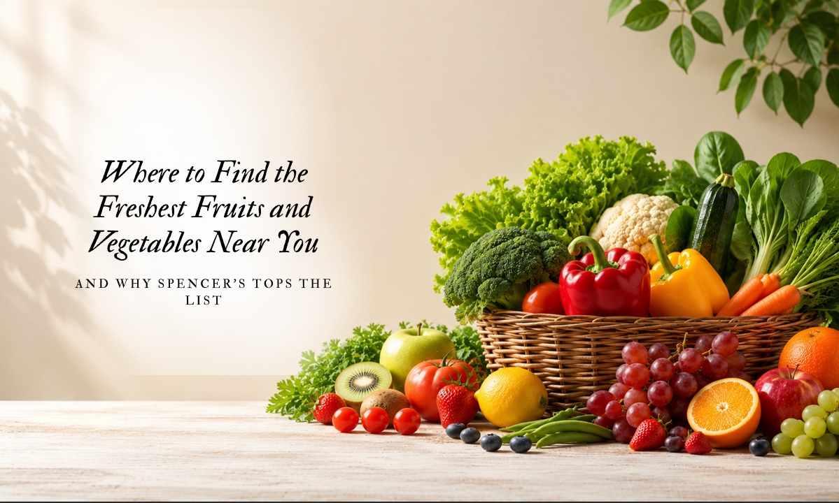 Where to Find the Freshest Fruits and Vegetables Near You—and Why Spencers Tops the List Where to Find the Freshest Fruits and Vegetables Near You—and Why Spencers Tops the List