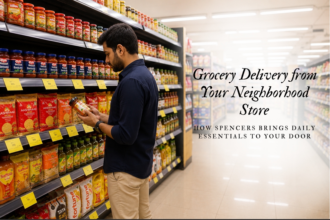 Grocery Delivery from Your Neighborhood Store: How Spencers Brings Daily Essentials to Your Door