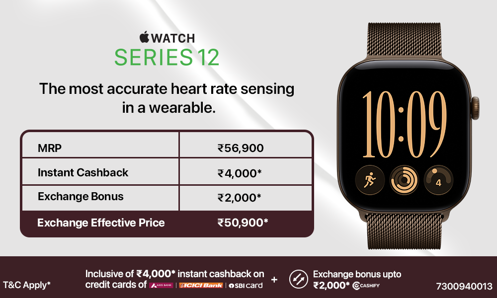 Apple Watch Series 12 Offer – Save ₹6,000!