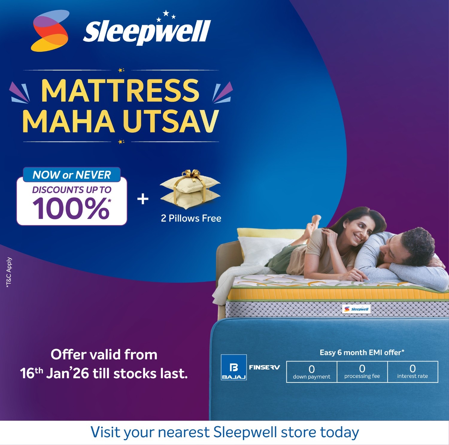 Sleepwell Exclusive Dealer - Life and style Furniture