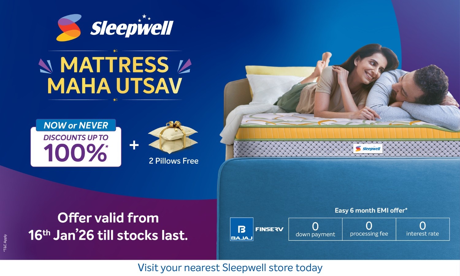 The Mattress Maha Utsav is Here! ✨