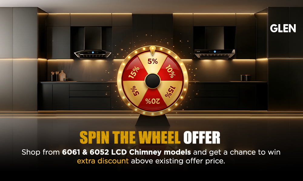 Special Spin the Wheel Offer on GLEN Chimneys