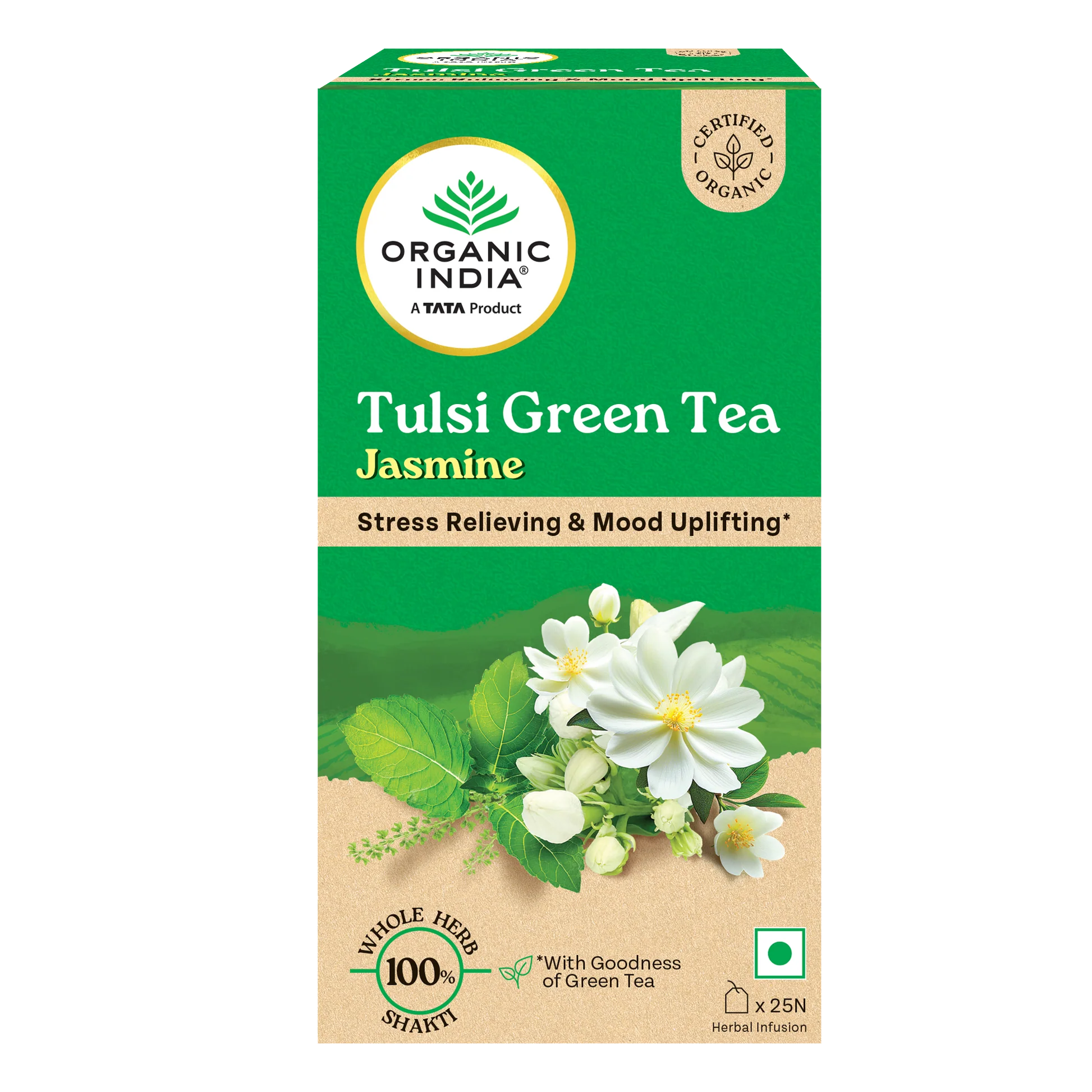 Tulsi Jasmine Green Tea - 25 Tea Bags