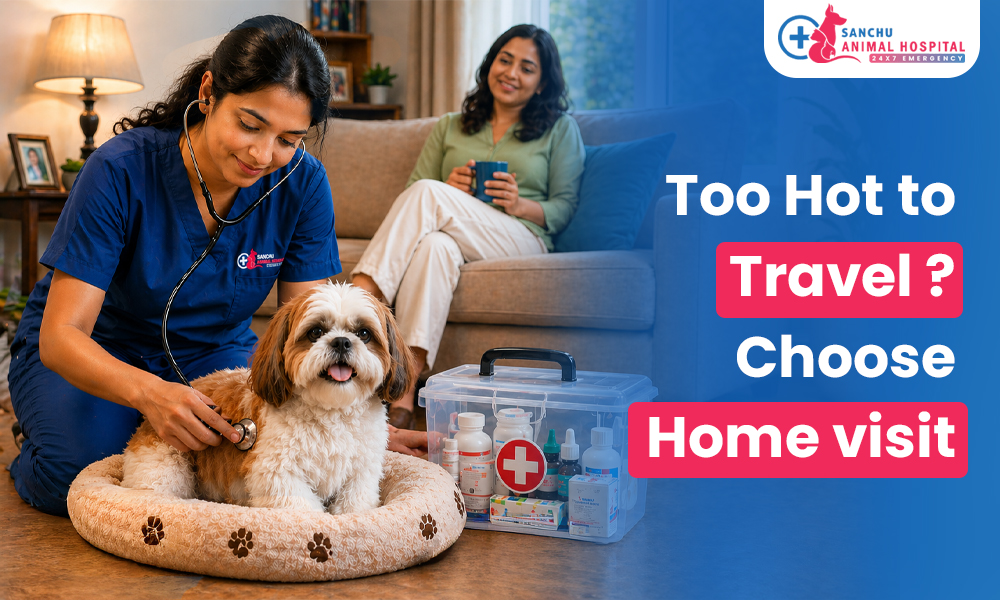 Too Hot to Travel? Try Vet at Home Services for Safe & Stress-Free Pet Care Too Hot to Travel? Try Vet at Home Services for Safe & Stress-Free Pet Care