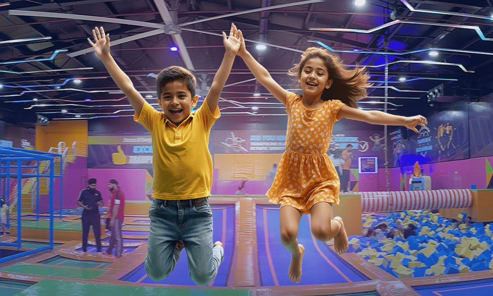 Rainy Day Fun: The Safest Kids Play Area in bengaluru Near Garuda Mall