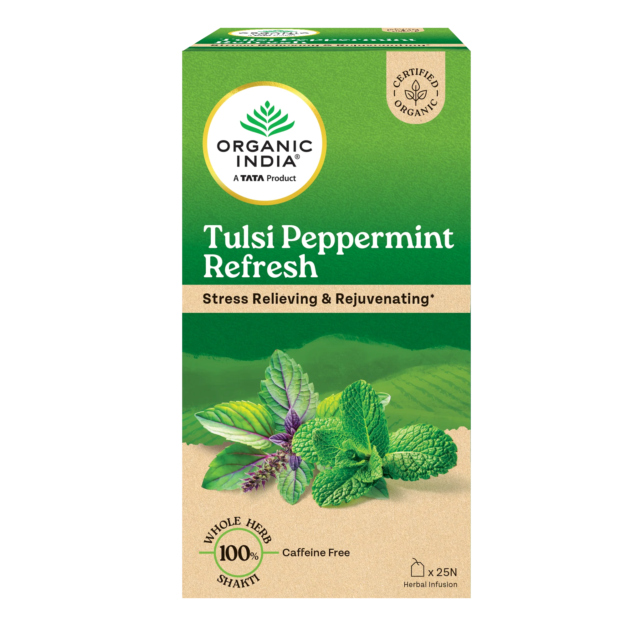 Tulsi Peppermint Infusion - 25 Infusion Bags