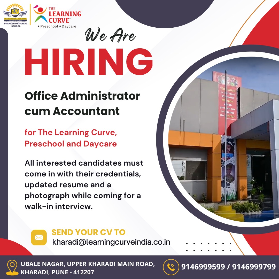 We’re Hiring – Office Administrator cum Accountant