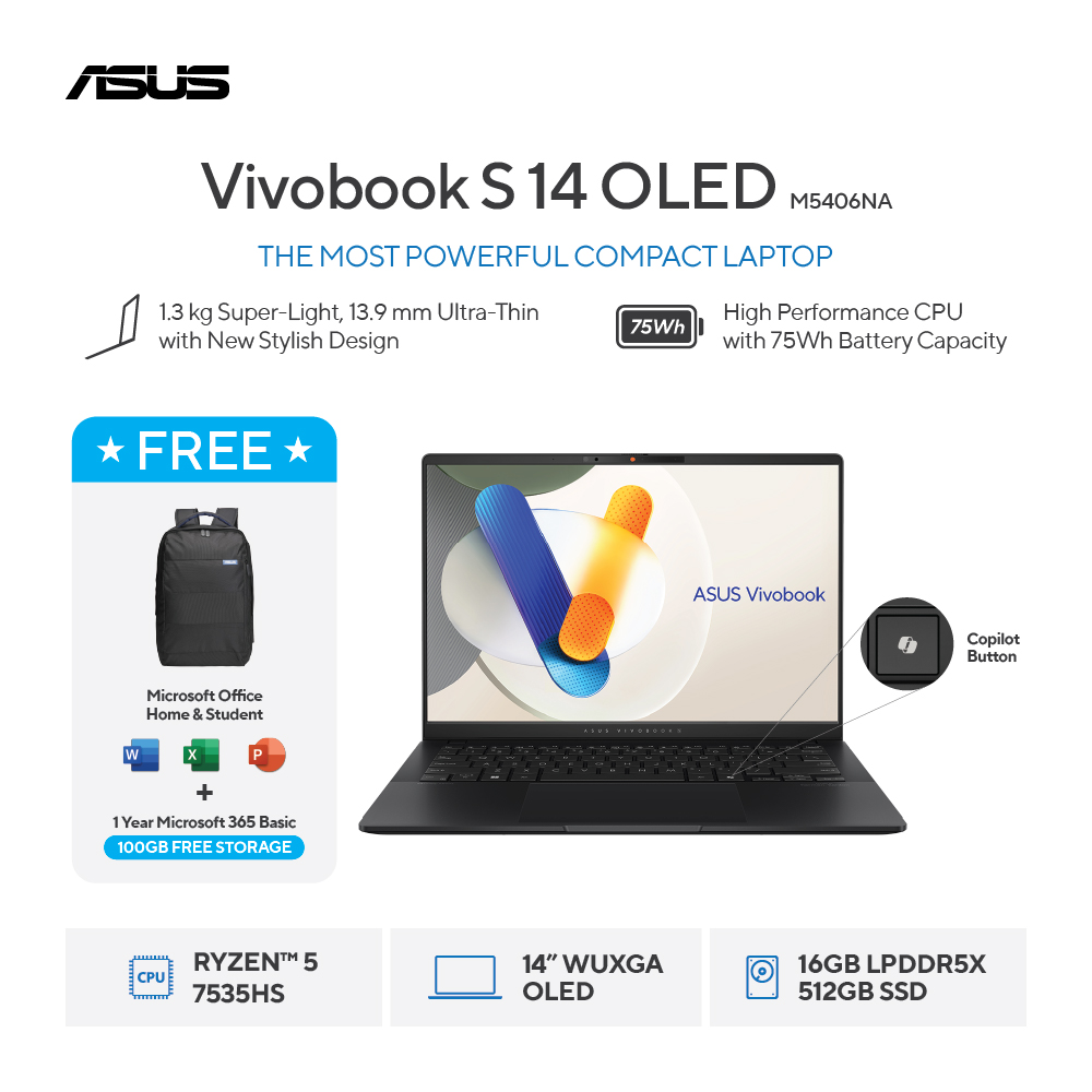 Vivobook S 14 OLED (M5406NA)