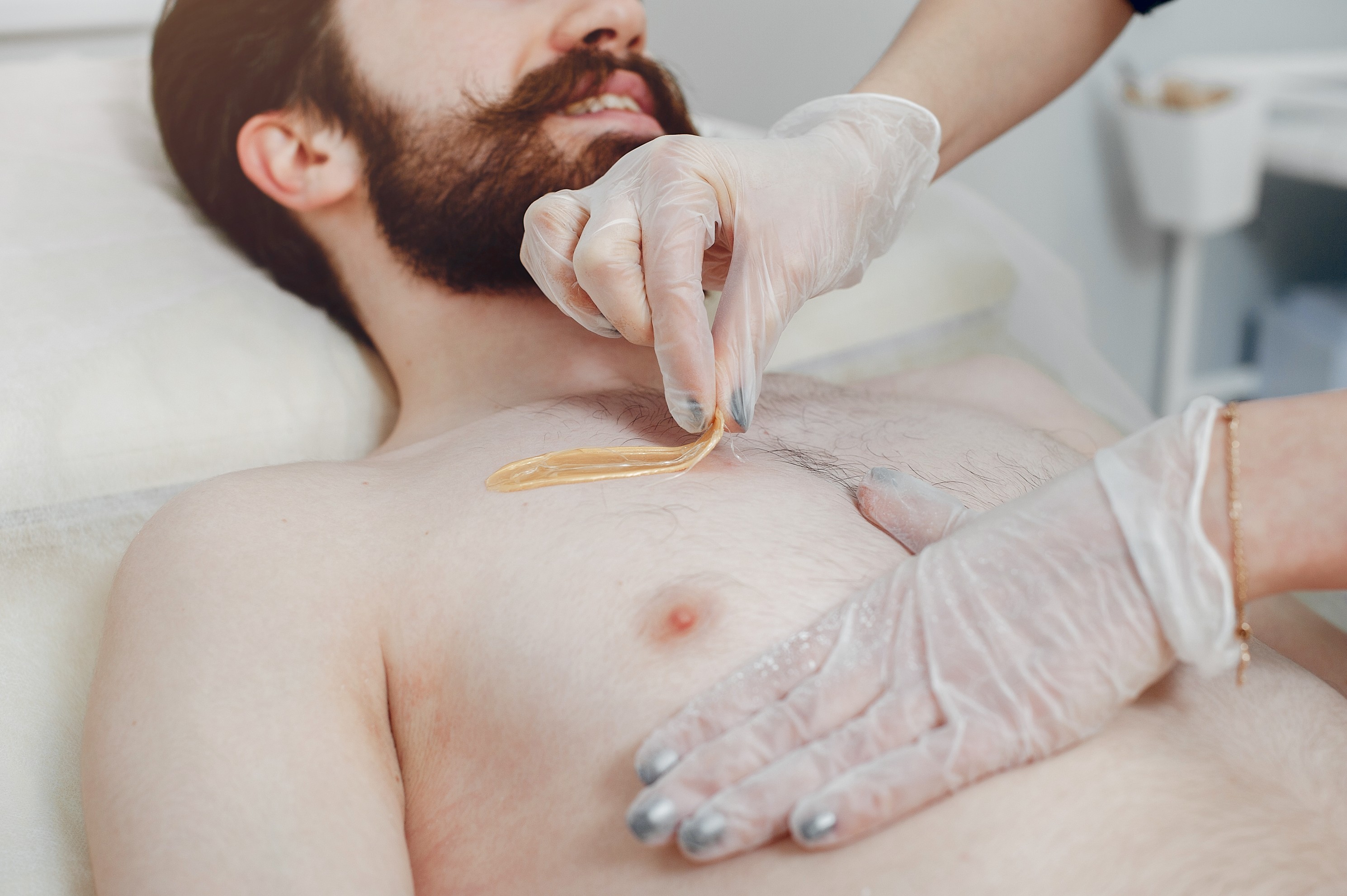 Waxing Men Chest & Abdomen