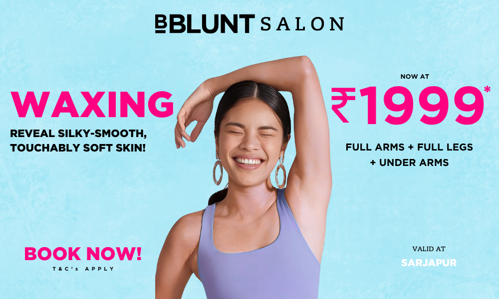 WAXING! REVEAL SILKY-SMOOTH,  SOFT SKIN! NOW AT  ₹1999*