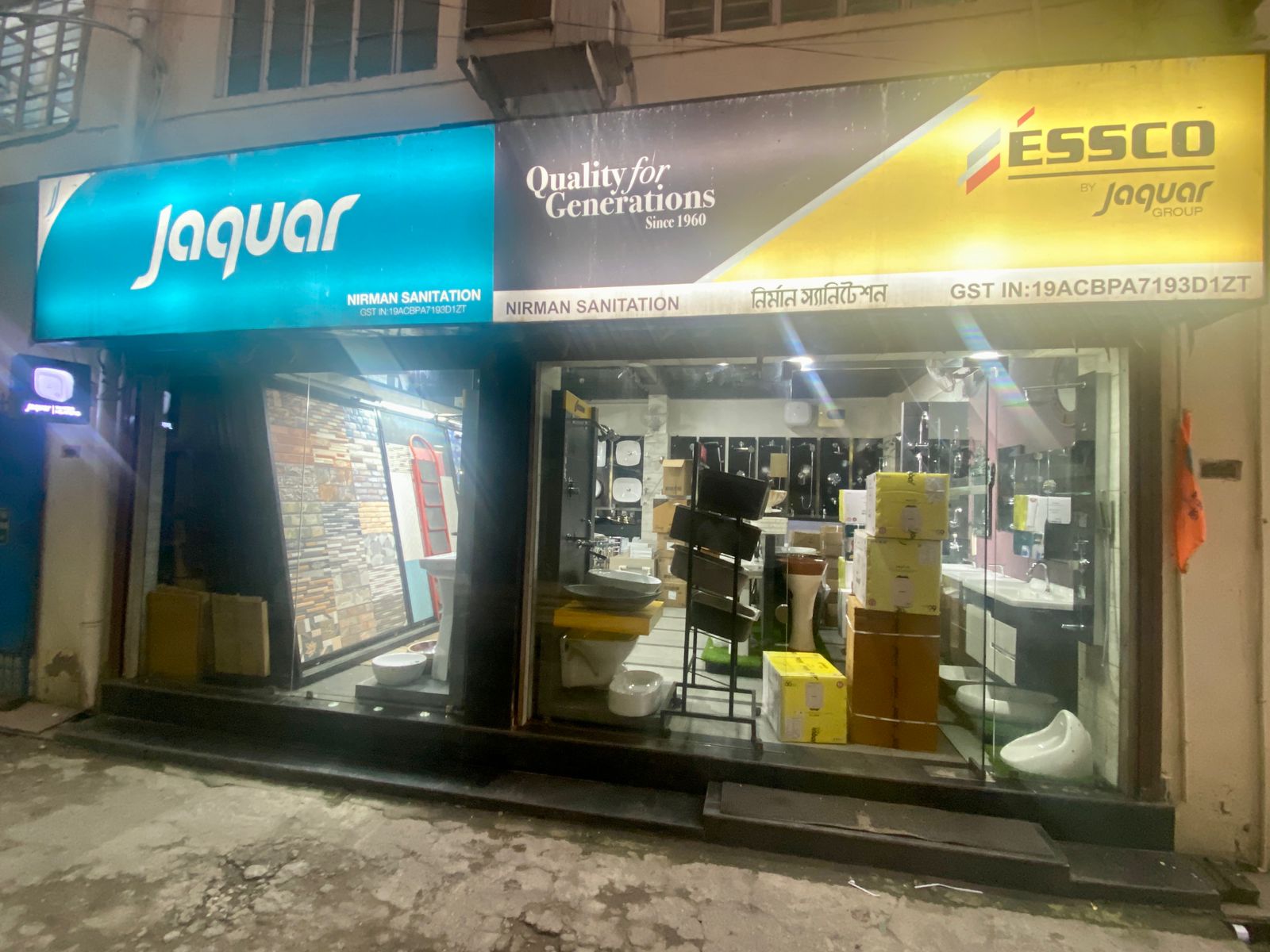 Jaquar Authorized Dealer - Nirman Sanitation