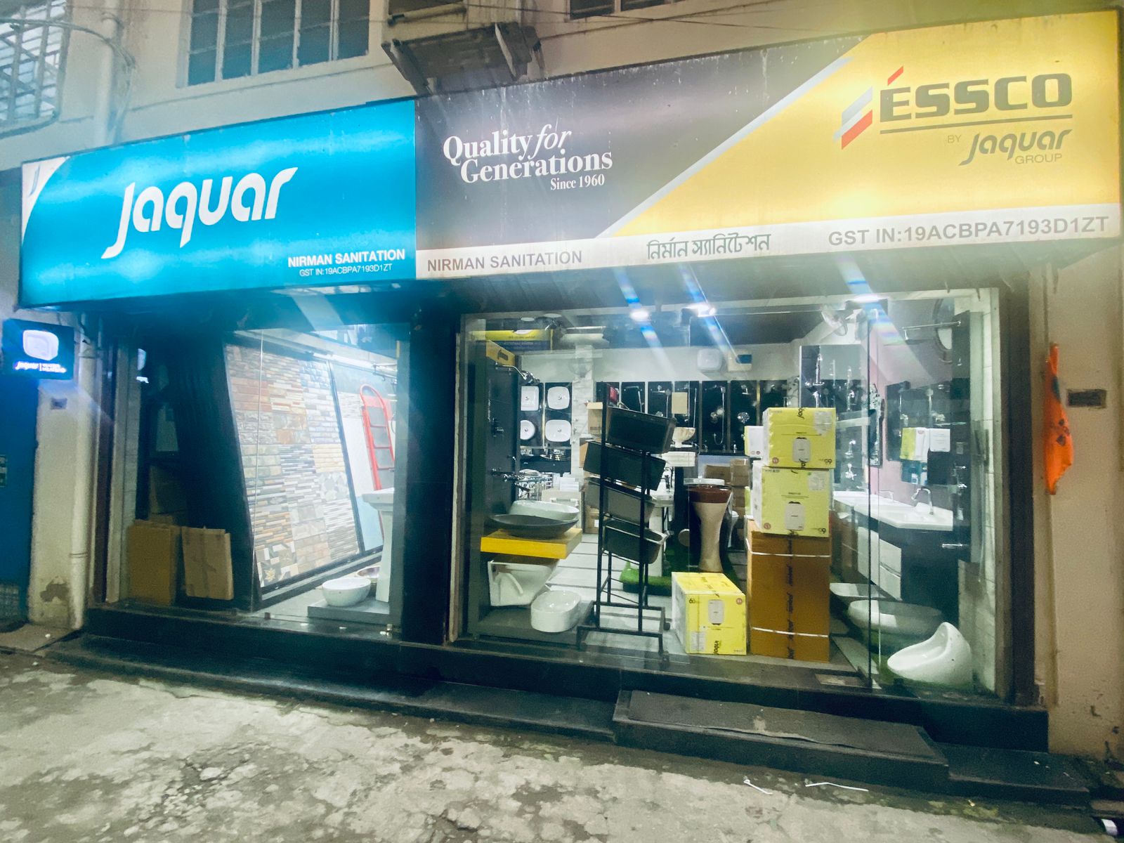 Jaquar Authorized Dealer - Nirman Sanitation