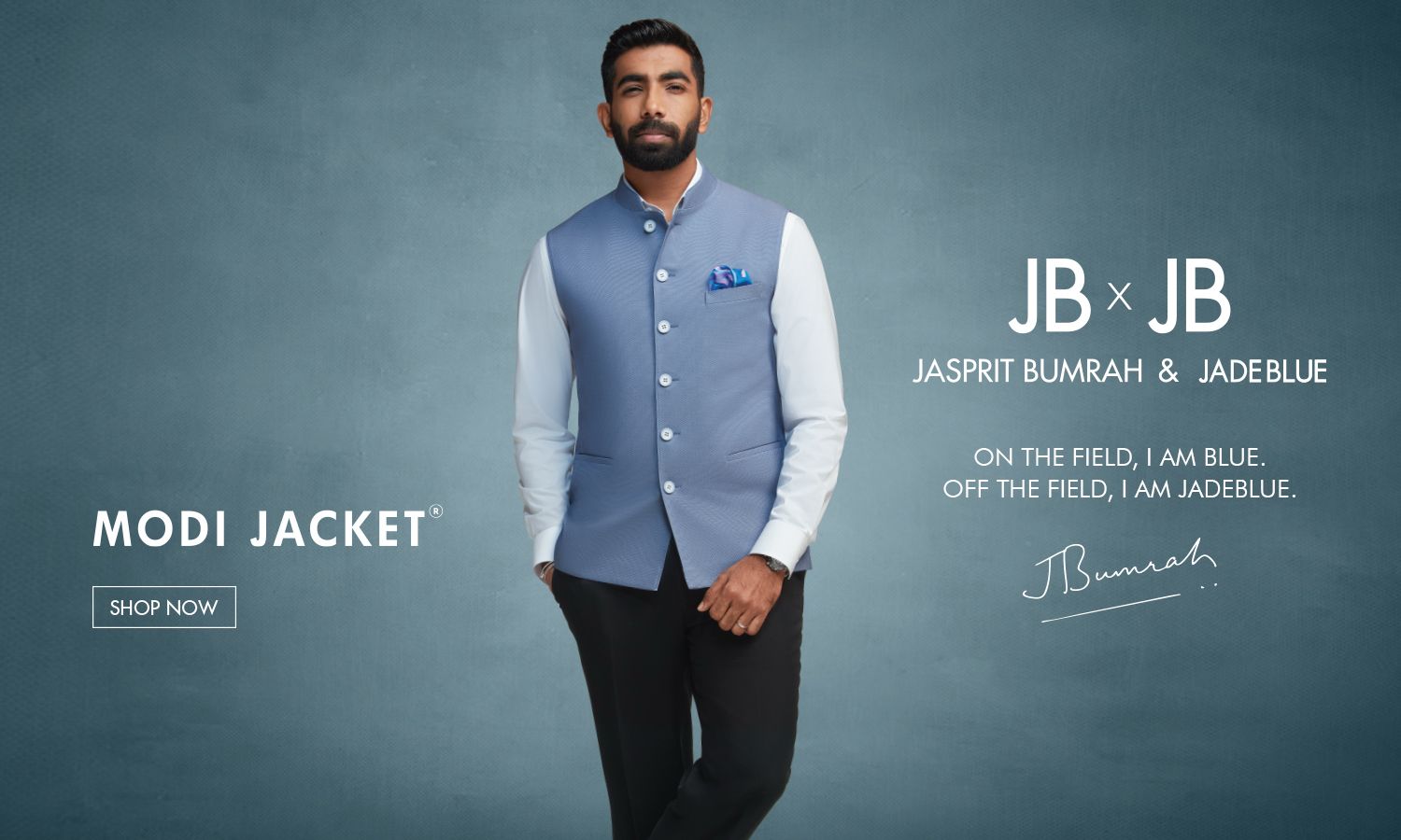 Worn by Leaders, Reinvented by Legends (Modi Jacket®)