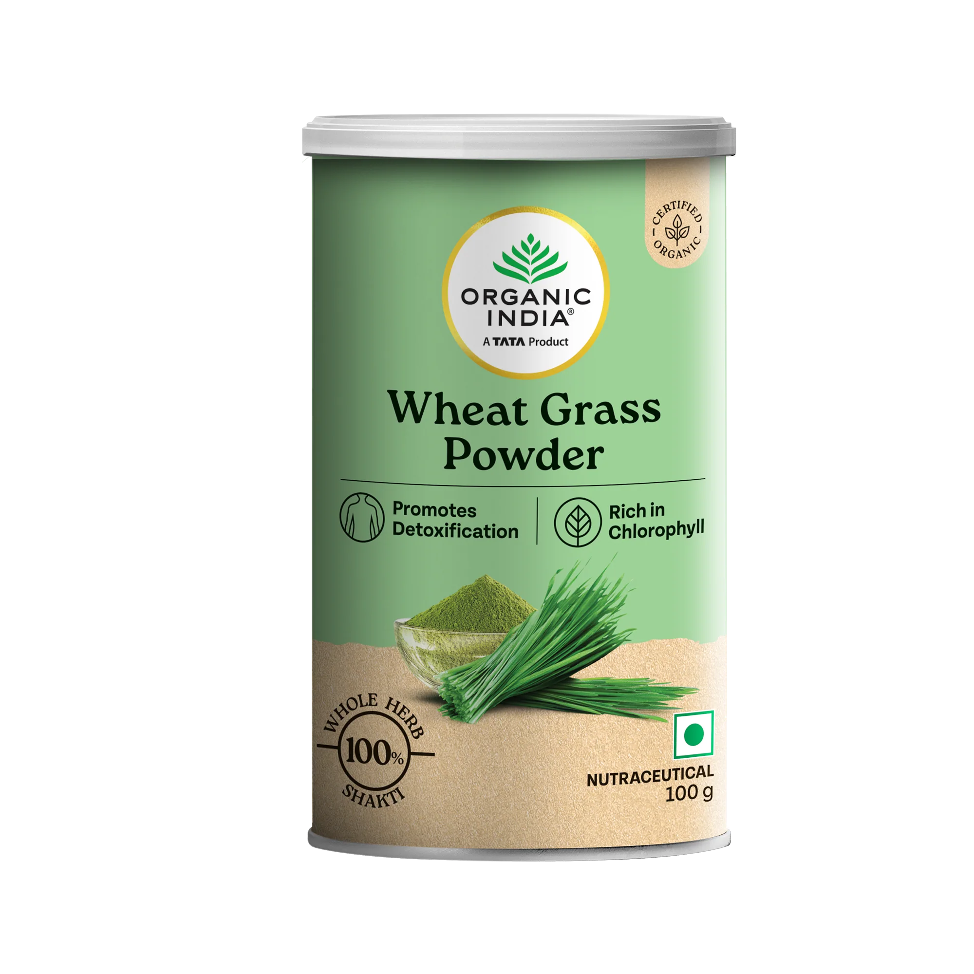 Wheatgrass Powder - 100g Can