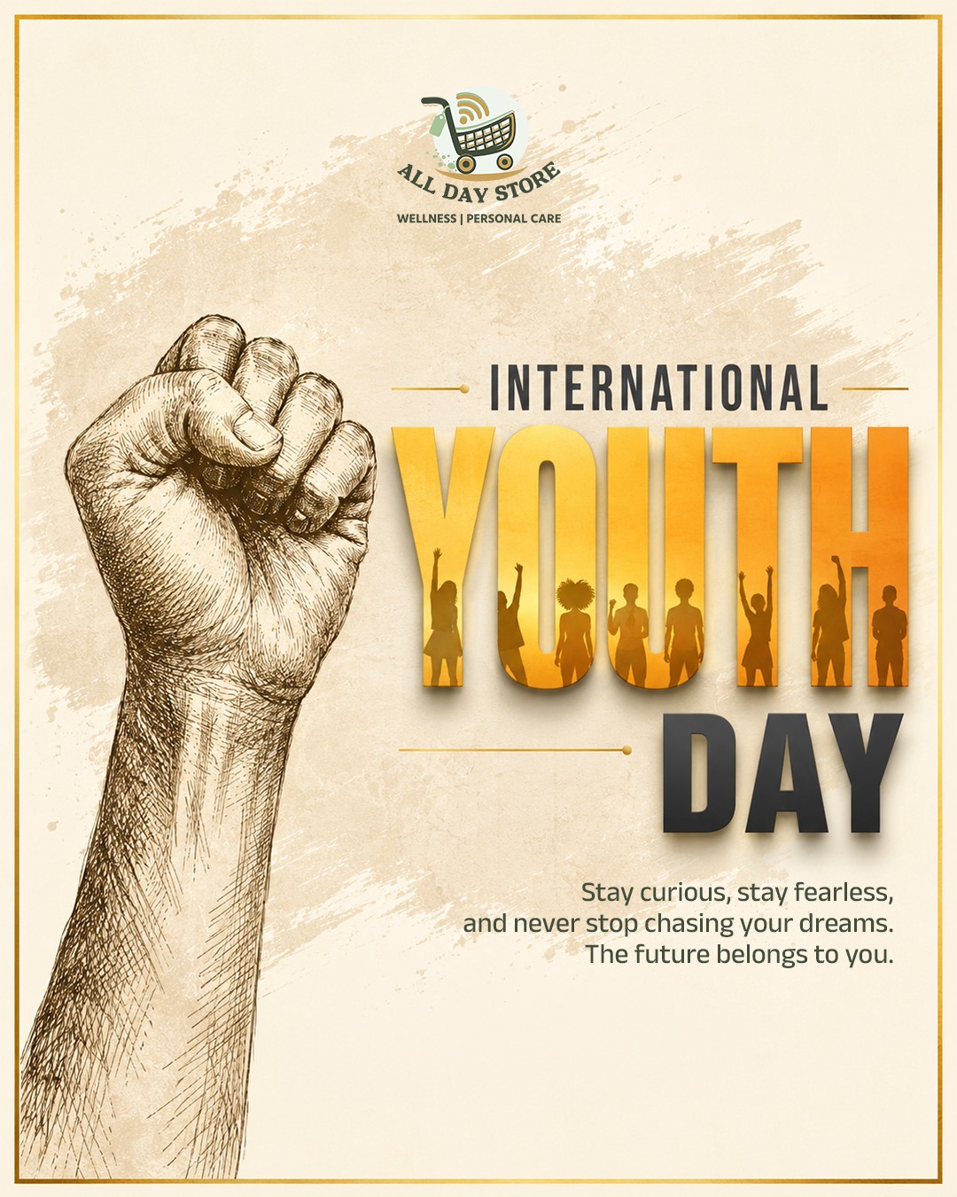 Happy International Youth Day! ✨🌟