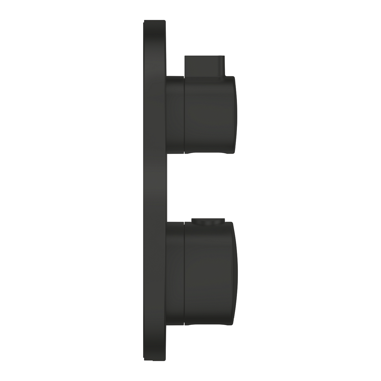 Grohtherm Thermostatic bath tub mixer for 2 outlets with integrated shut off/diverter valve