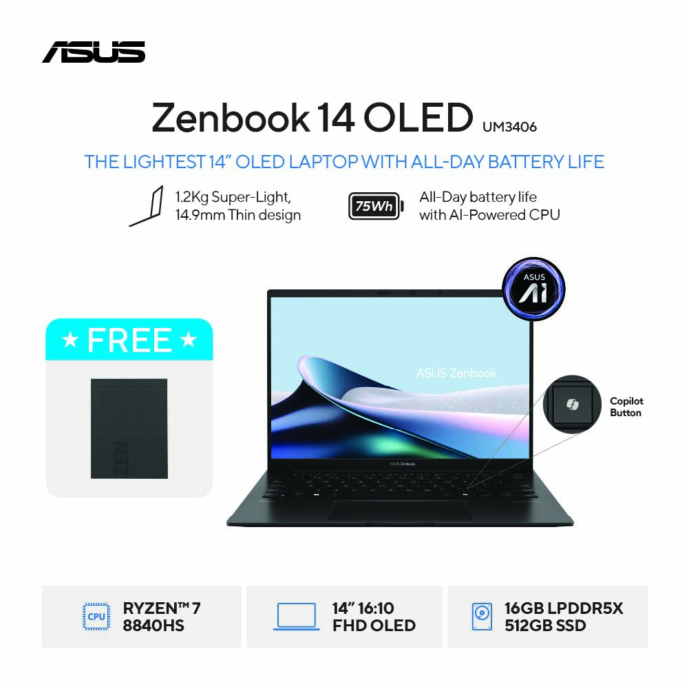 Zenbook 14 OLED (UM3406KA)