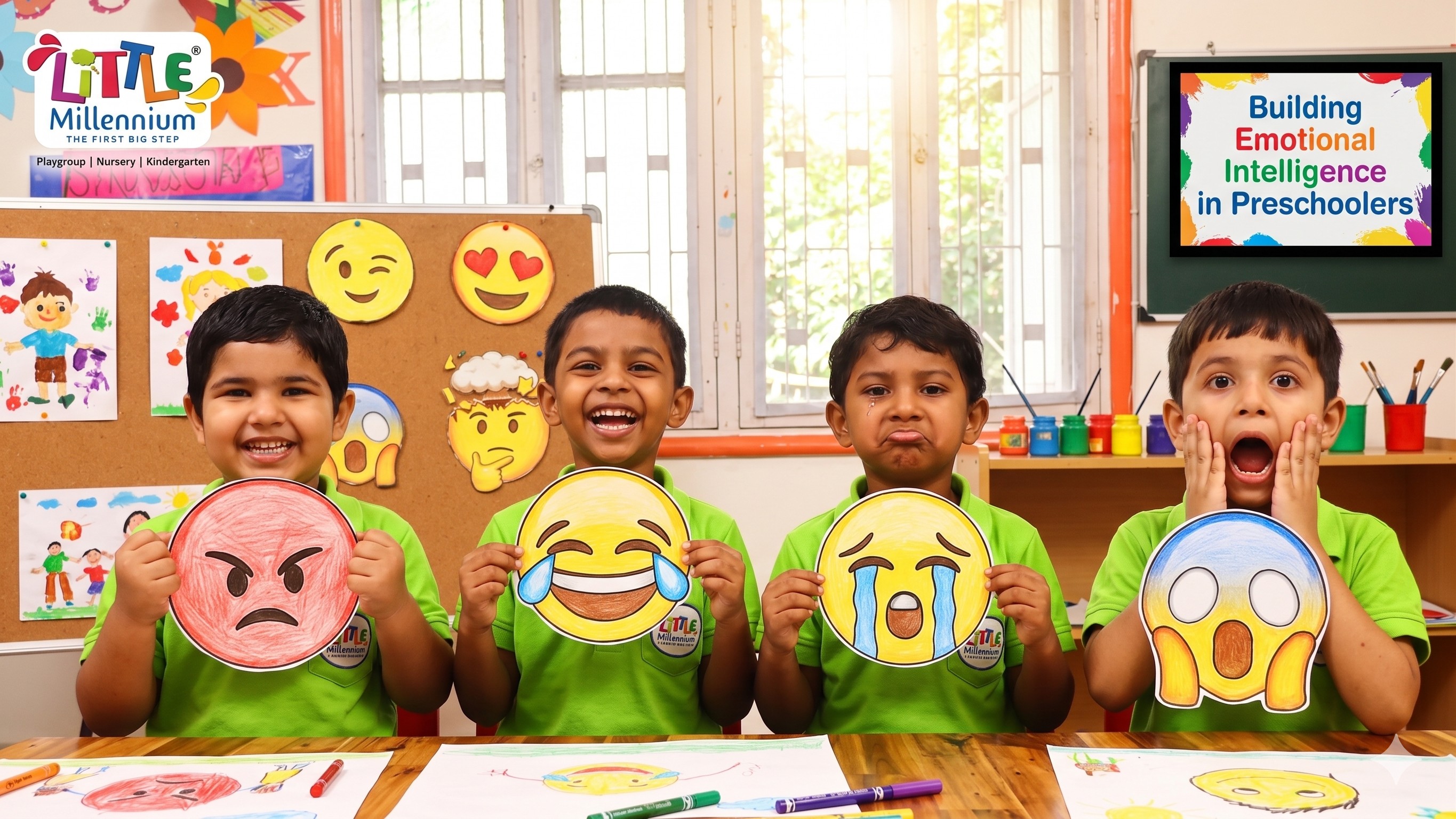 Building Emotional Intelligence in Preschoolers: A Guide for Parents in Fatehgarh Churian, gurdaspur