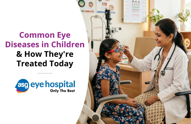 Common Eye Diseases in Children in Vaishali Nagar, bilaspur & How They’re Treated Today
