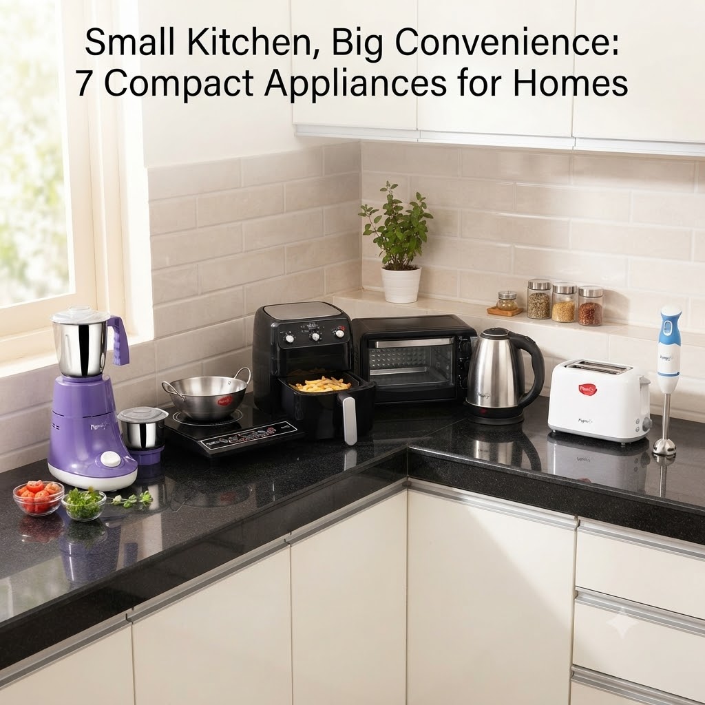 Small Kitchen, Big Convenience: 7 Compact Appliances for Homes in Railway Road, rohtak