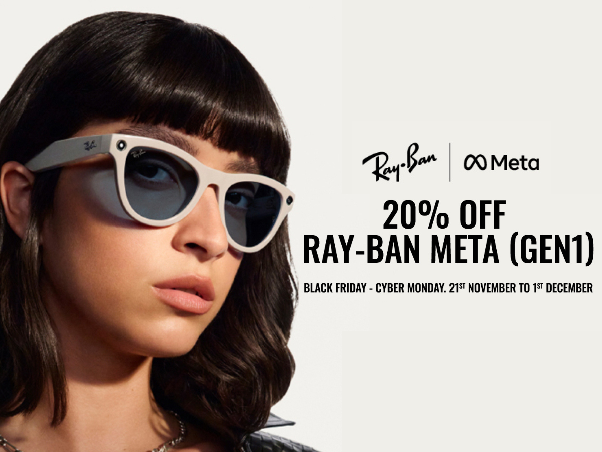 ENJOY 20% OFF ON RAY-BAN META (GEN 1) | SHOP NOW