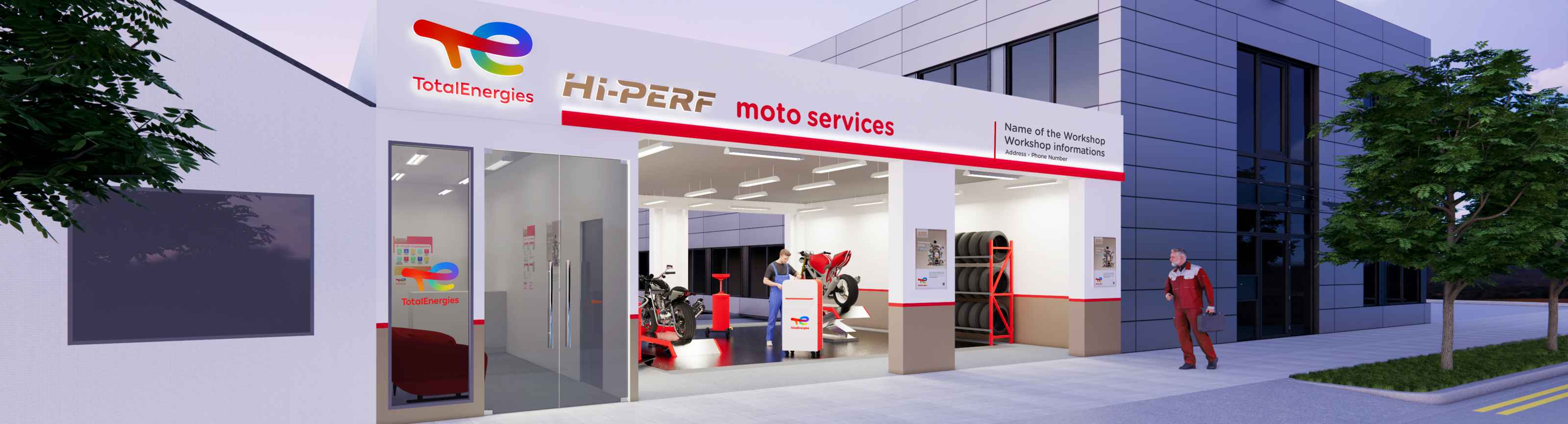 TotalEnergies Hi-Perf Moto Services - Shubh Auto