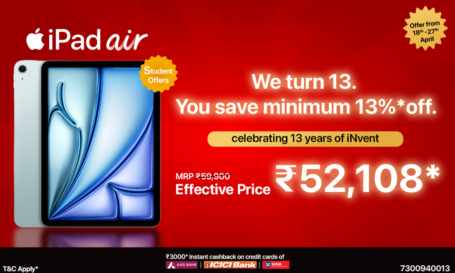Celebrating 13 years of iNvent