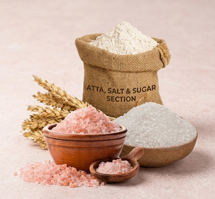 Atta, Salt & Sugar