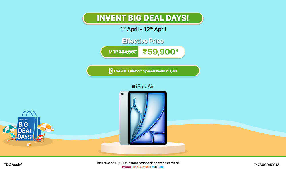iNvent Big Deal Days! iPad Air