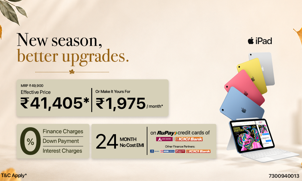 iPad Festive Season Offer
