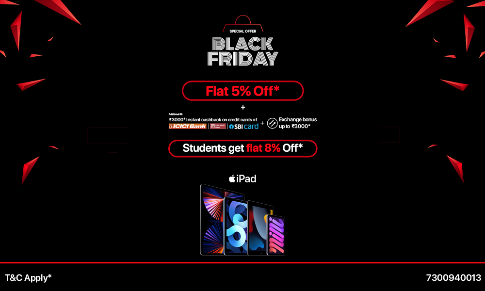 SPECIAL OFFER BLACK FRIDAY iPad