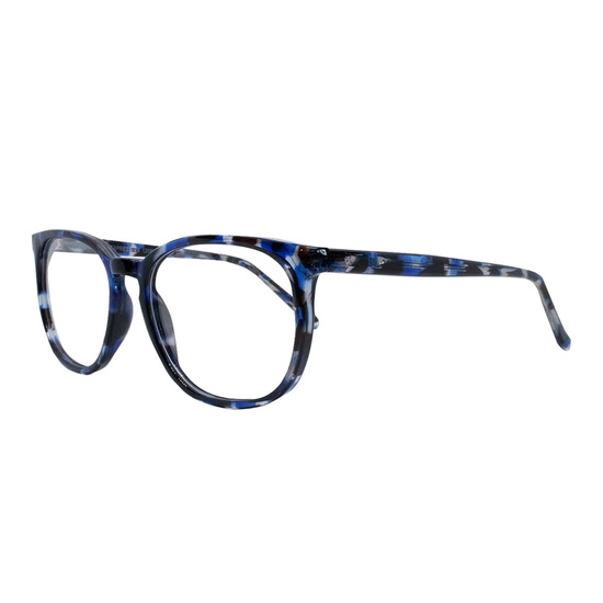 Full Rim Acetate Round Blue
