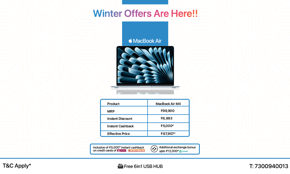 Winter Offers Are Here!! - MacBook Air