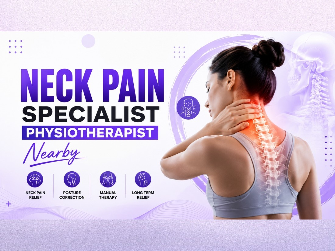 Neck Pain Specialist Physiotherapist Nearby: Expert Physiotherapy for Lasting Relief in Sushant Lok 2, gurugram