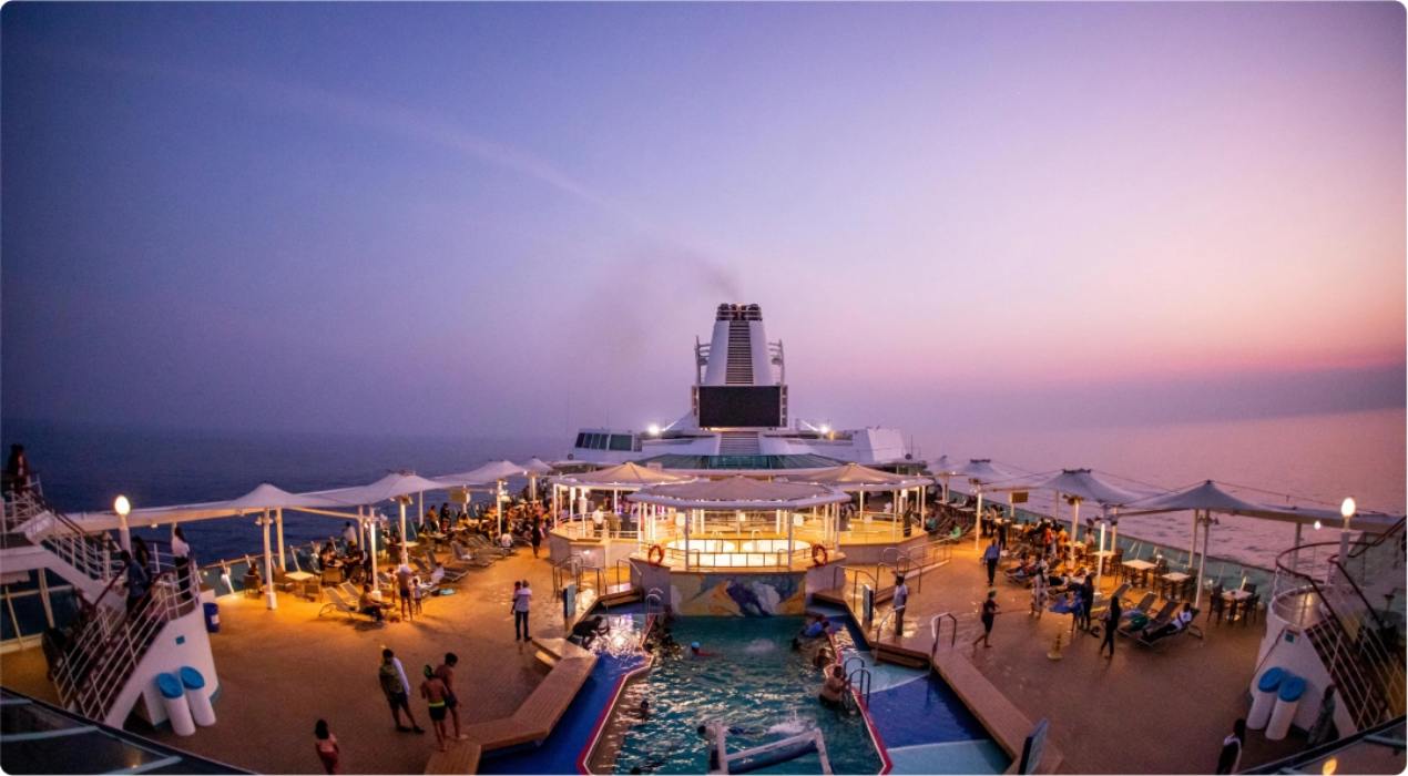 Cordelia Cruises - Mumbai - Highseas - Goa - Lakshadweep - Highseas - Mumbai