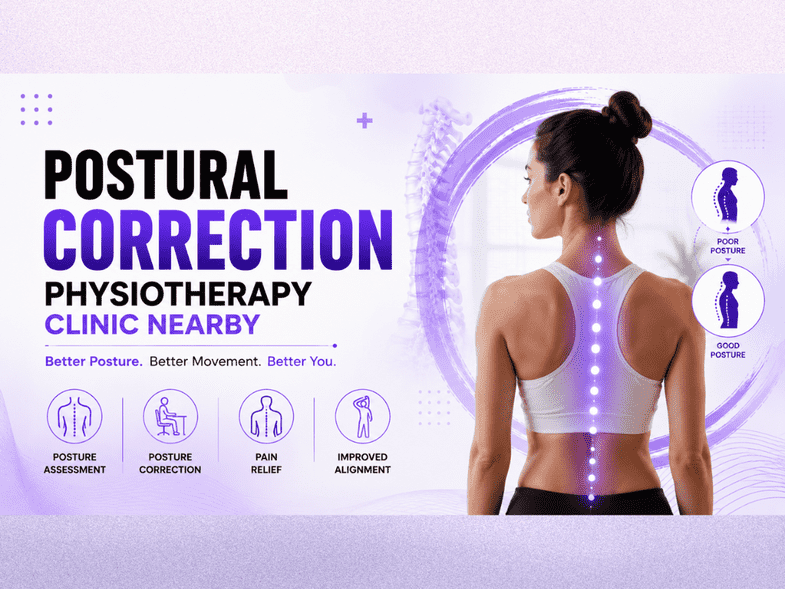 Postural Correction Physiotherapy Clinic Nearby: Improve Your Posture and Move Better in Sushant Lok 2, gurugram