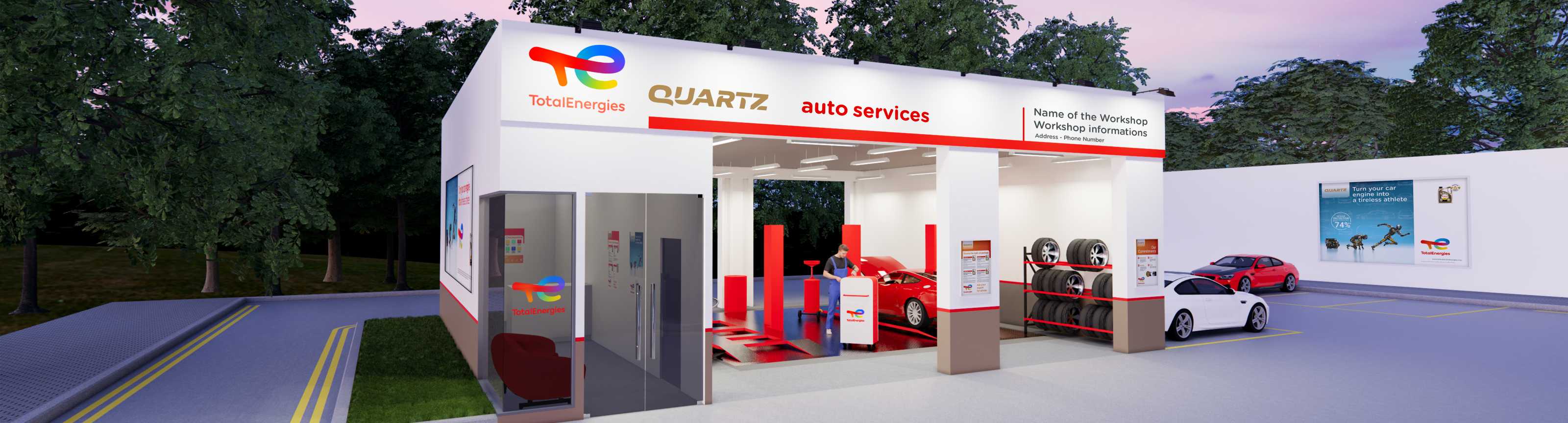 TotalEnergies Quartz Auto Services - Disha Automobiles