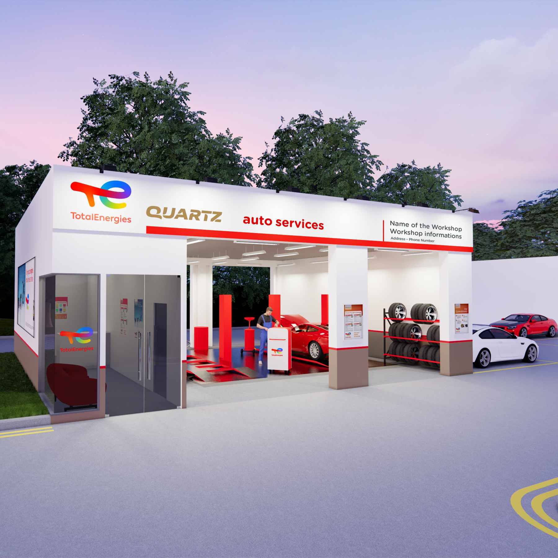 TotalEnergies Quartz Auto Services - Sri Rudra Motors