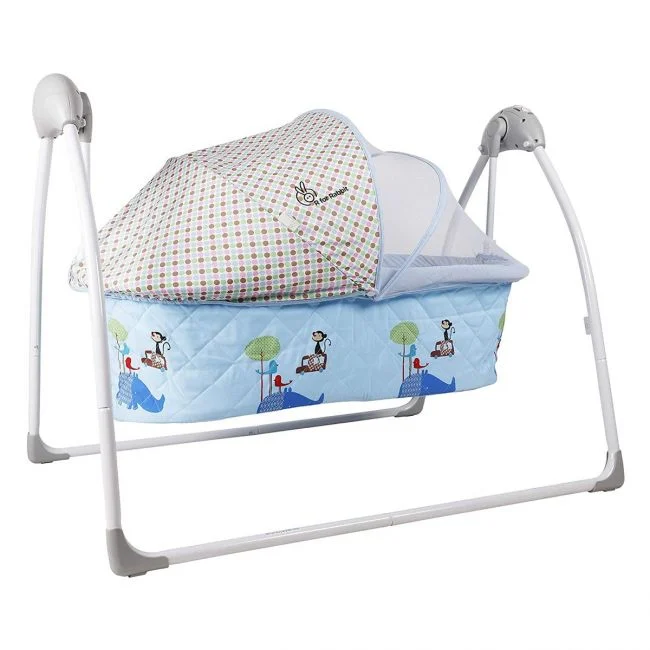 Lullabies The Auto Swing Baby Cradle - Blue